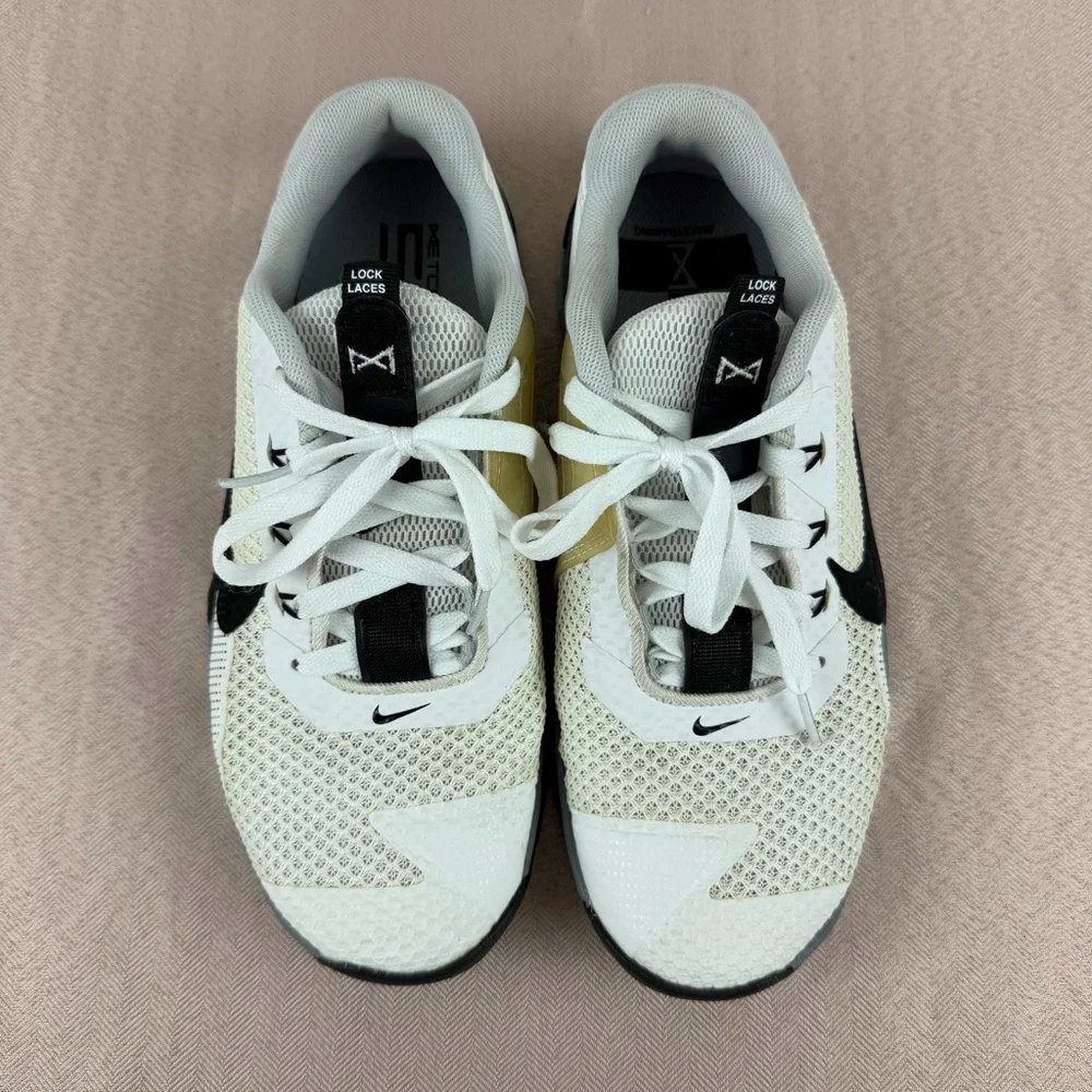 Nike Metcon 7‎ CrossFit Cross Training Gym Shoes, White/Black CZ8281-100